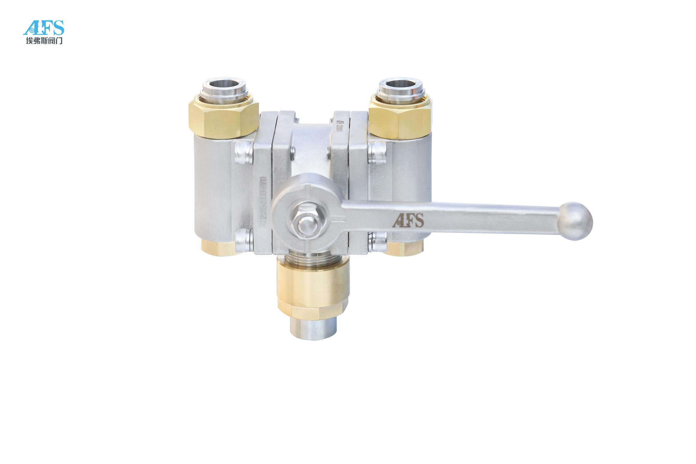 低温三通球阀DQS-40P