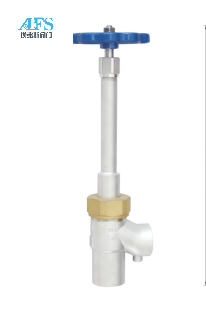 低温长轴角式截止阀DJ61F-40P